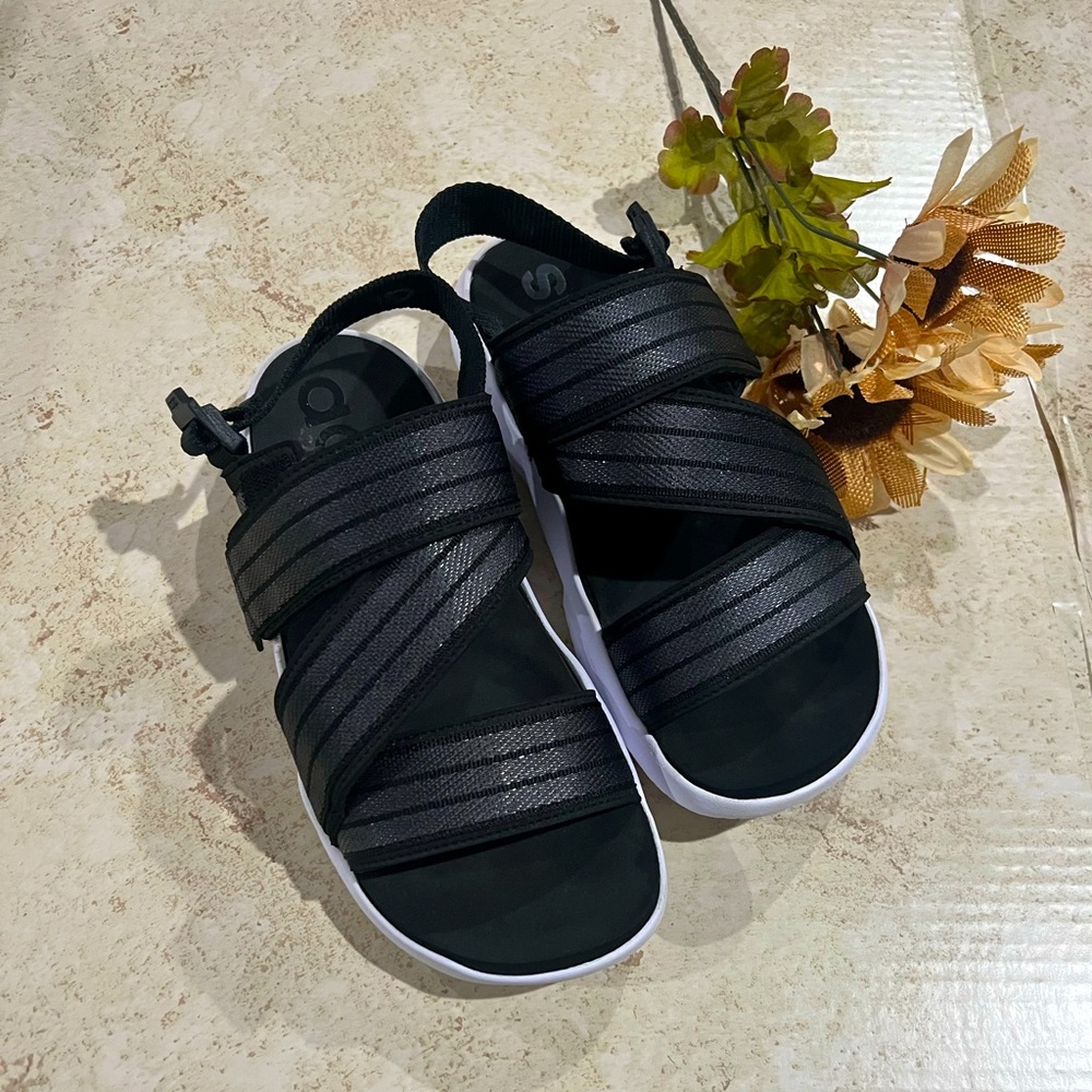 Adidas Women's 90s Regular Fit Swim Slide Sandals